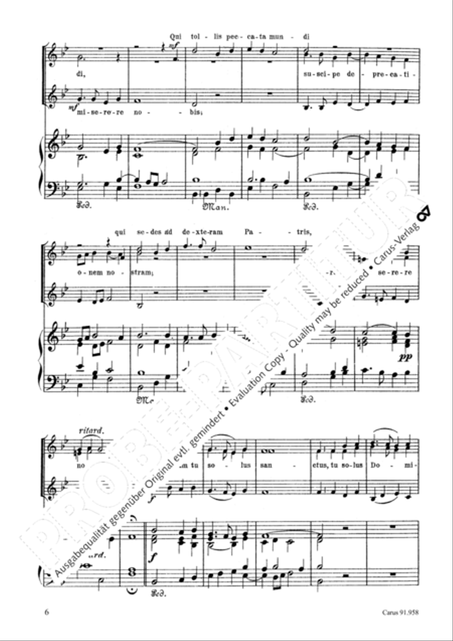 St. Benedictus-Messe SSA scores gallery preview page 7