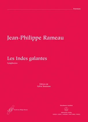 Book cover for Les Indes galantes RCT 44