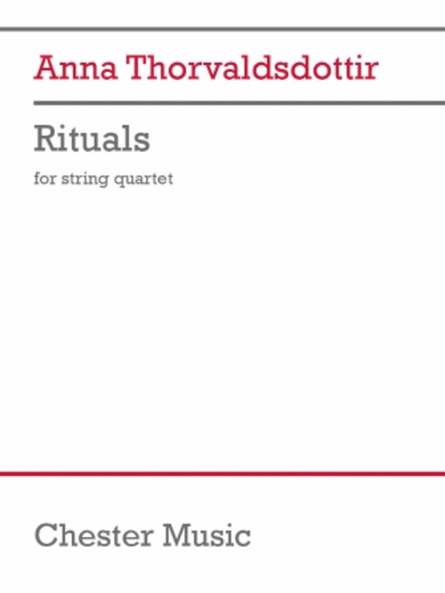 Rituals String Quartet scores gallery preview page 1