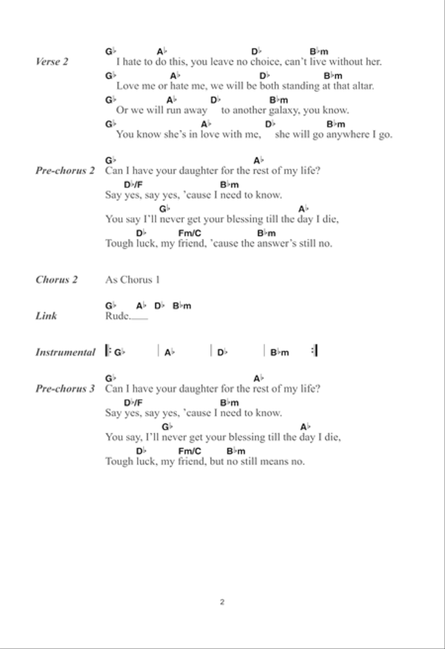 Rude Rude Acoustic Guitar scores gallery preview page 2