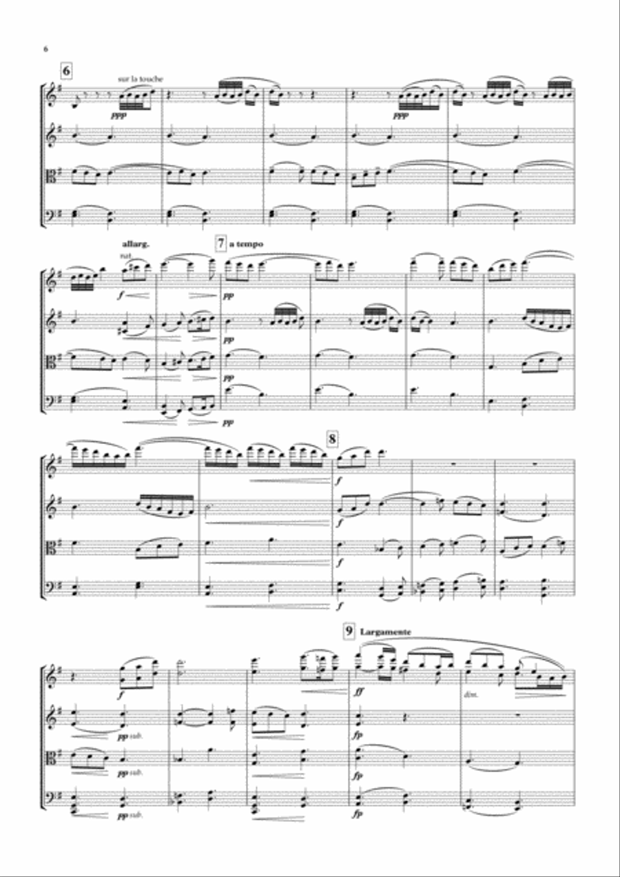 The Lark Ascending String Quartet scores gallery preview page 4