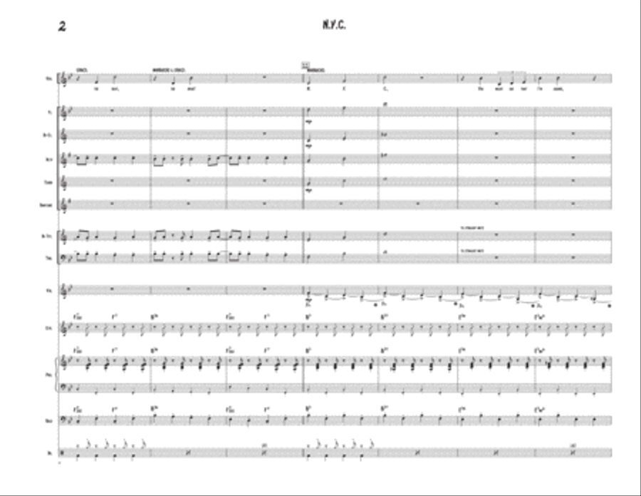 N.y.c. Clarinet scores gallery preview page 2