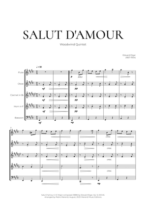 Salut D’amour (Woodwind Quintet) - Edward Elgar