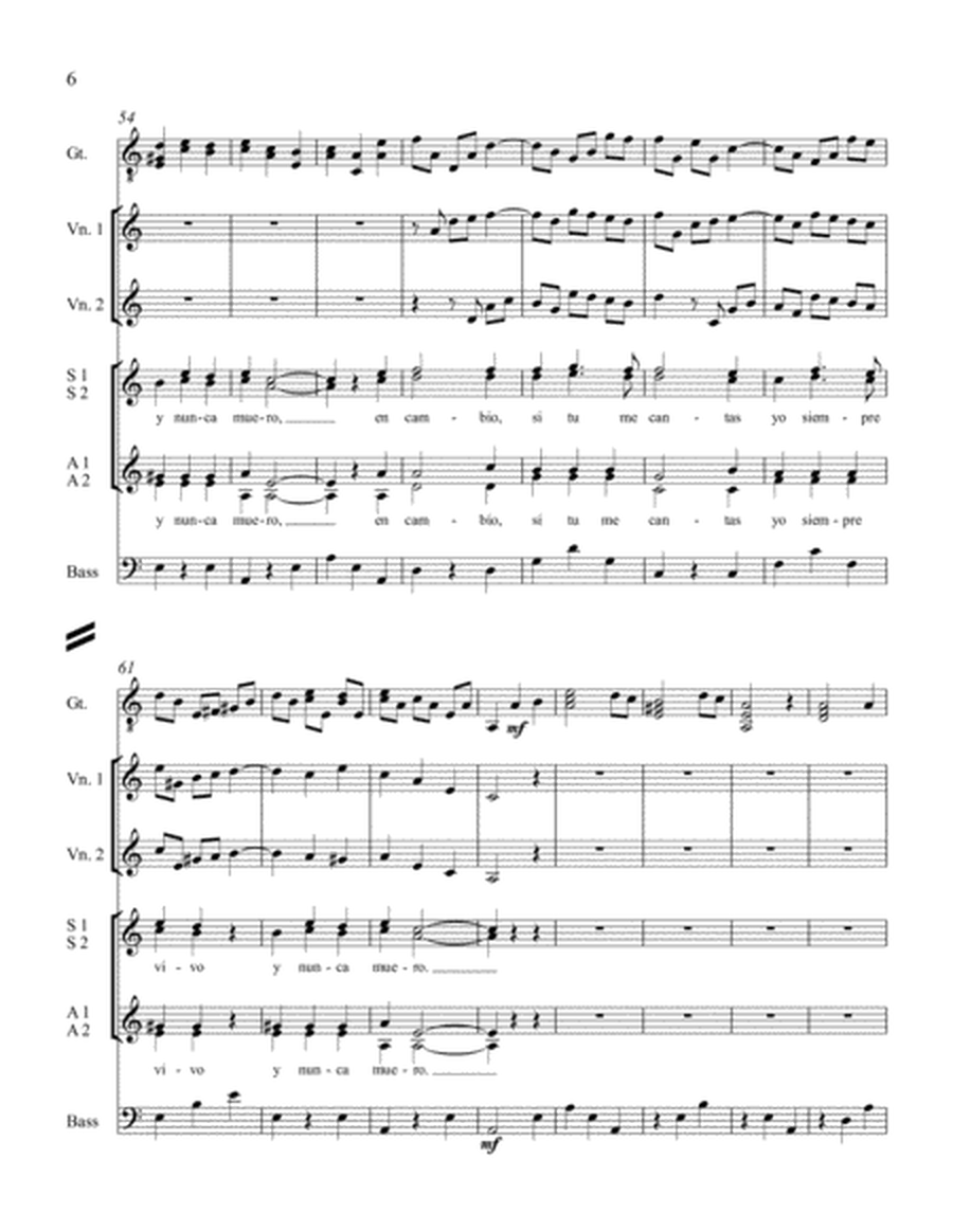 Three Mexican Folk Songs (Downloadable SSAA Full Score)