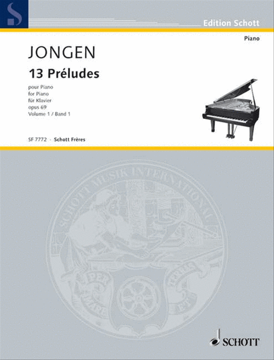 13 Preludes, Op. 69 - Volume 1 Piano Solo scores gallery preview page 1