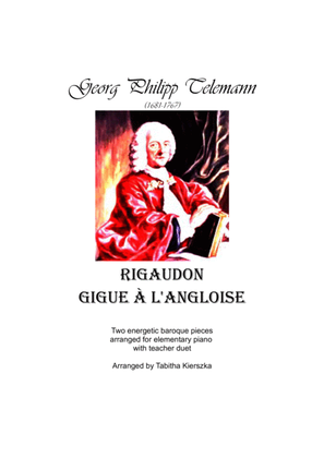 Rigaudon & Gigue - two baroque solos for elementary piano