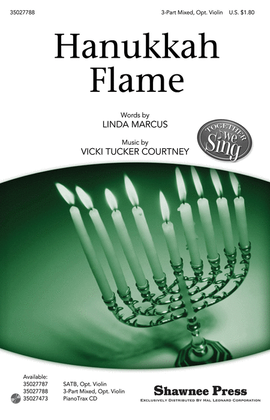 Book cover for Hanukkah Flame