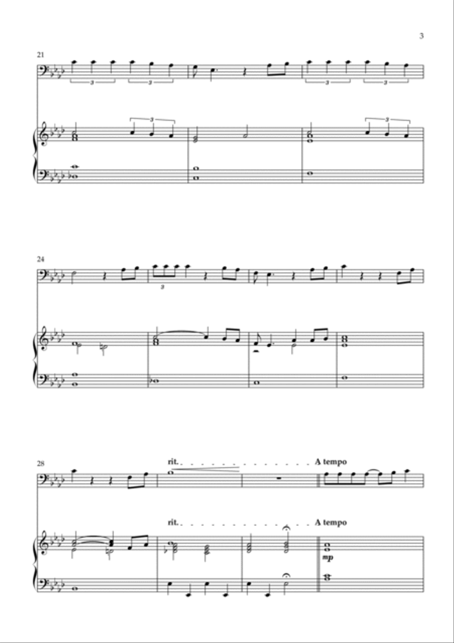 Part Of Your World (reprise) Piano scores gallery preview page 3