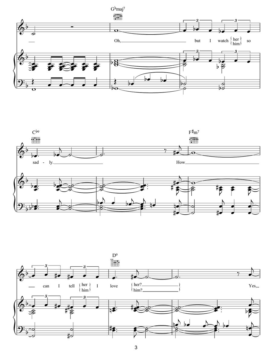 The Girl From Ipanema (feat. Astrud Gilberto) Piano, Vocal, Guitar scores gallery preview page 3