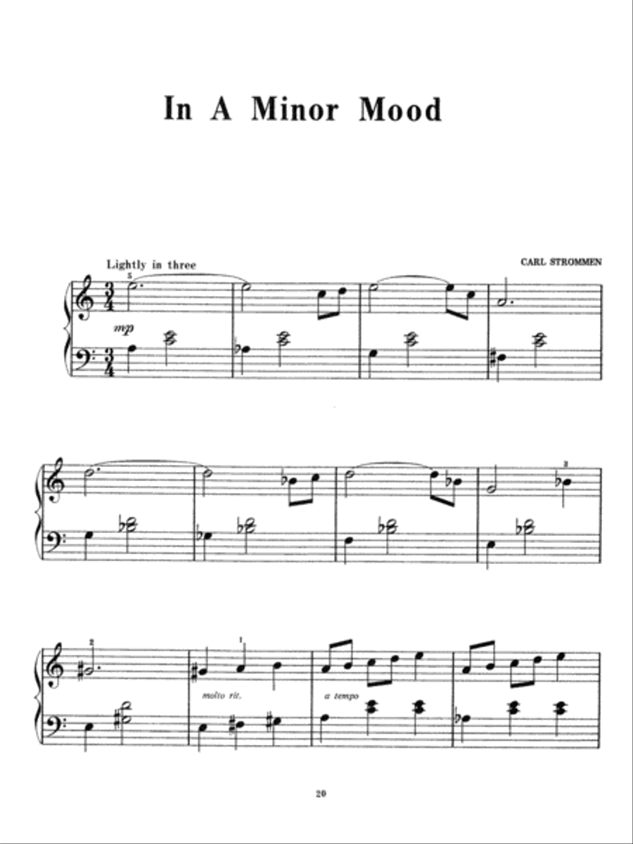 Piano a la Jazz -- Easy Piano a la Jazz -- Easy Piano Solo scores gallery preview page 4