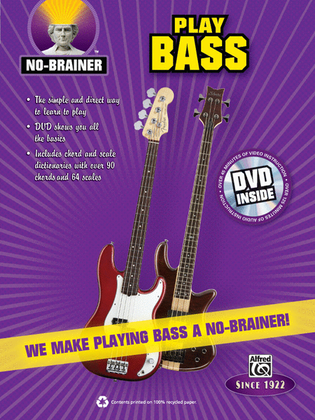 Book cover for No-Brainer Play Bass