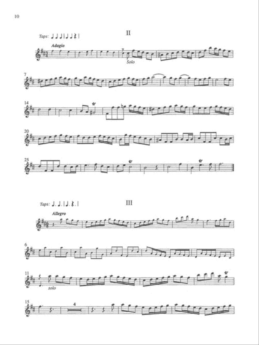 Albinoni – Oboe Concerti B-flat, Op. 7 No. 3; D Major, Op. 7, No. 6; D Minor, Op. 9, No. 2 Oboe Solo scores gallery preview page 7