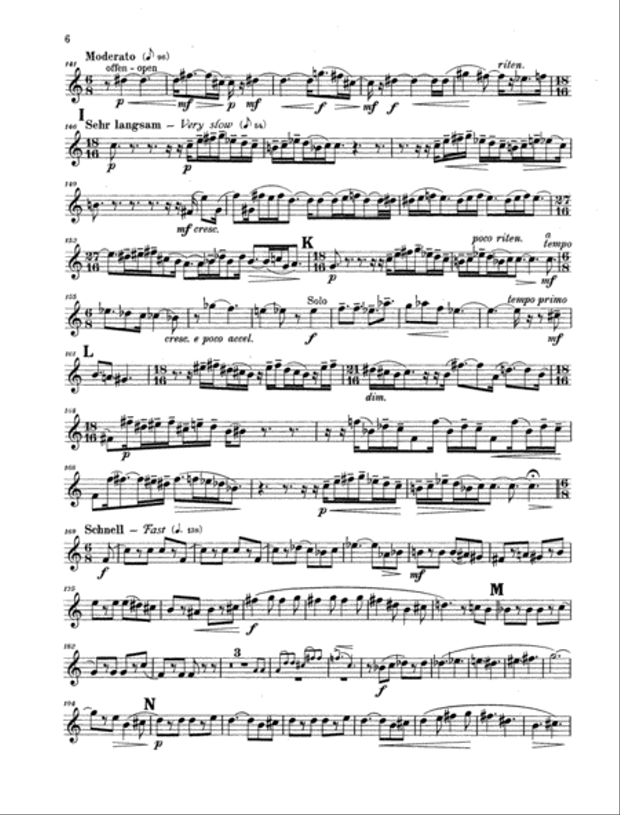 Sonata French Horn Quartet scores gallery preview page 6