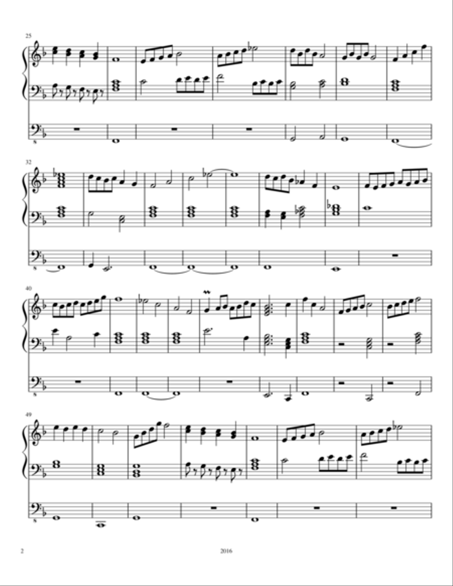 Cathedral of Hope Cathedral of Hope Organ Solo scores gallery preview page 2