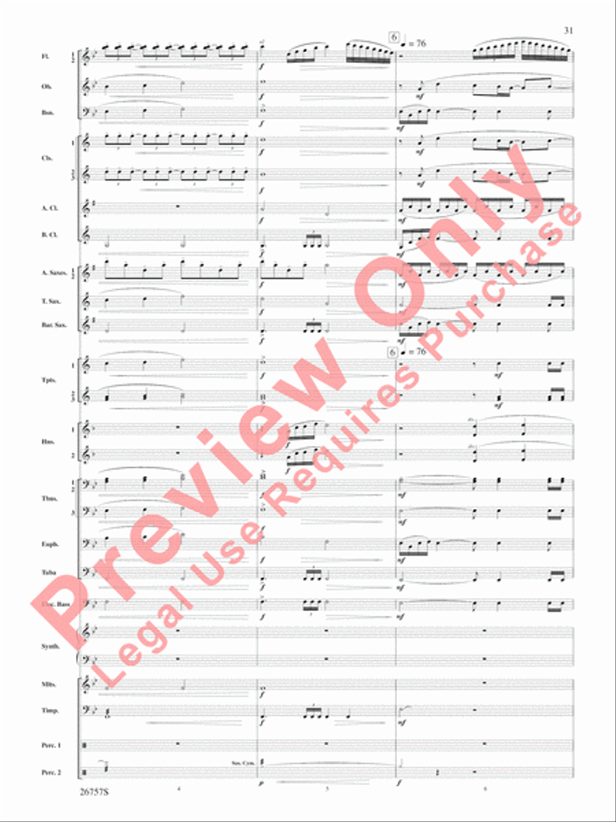 Video Games Live -- Part 1 Concert Band scores gallery preview page 32