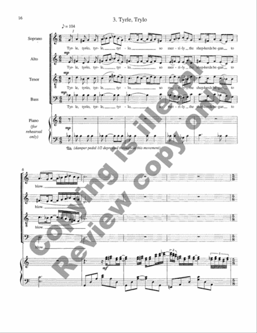 In Excelsis Gloria In Excelsis Gloria 4-Part scores gallery preview page 5