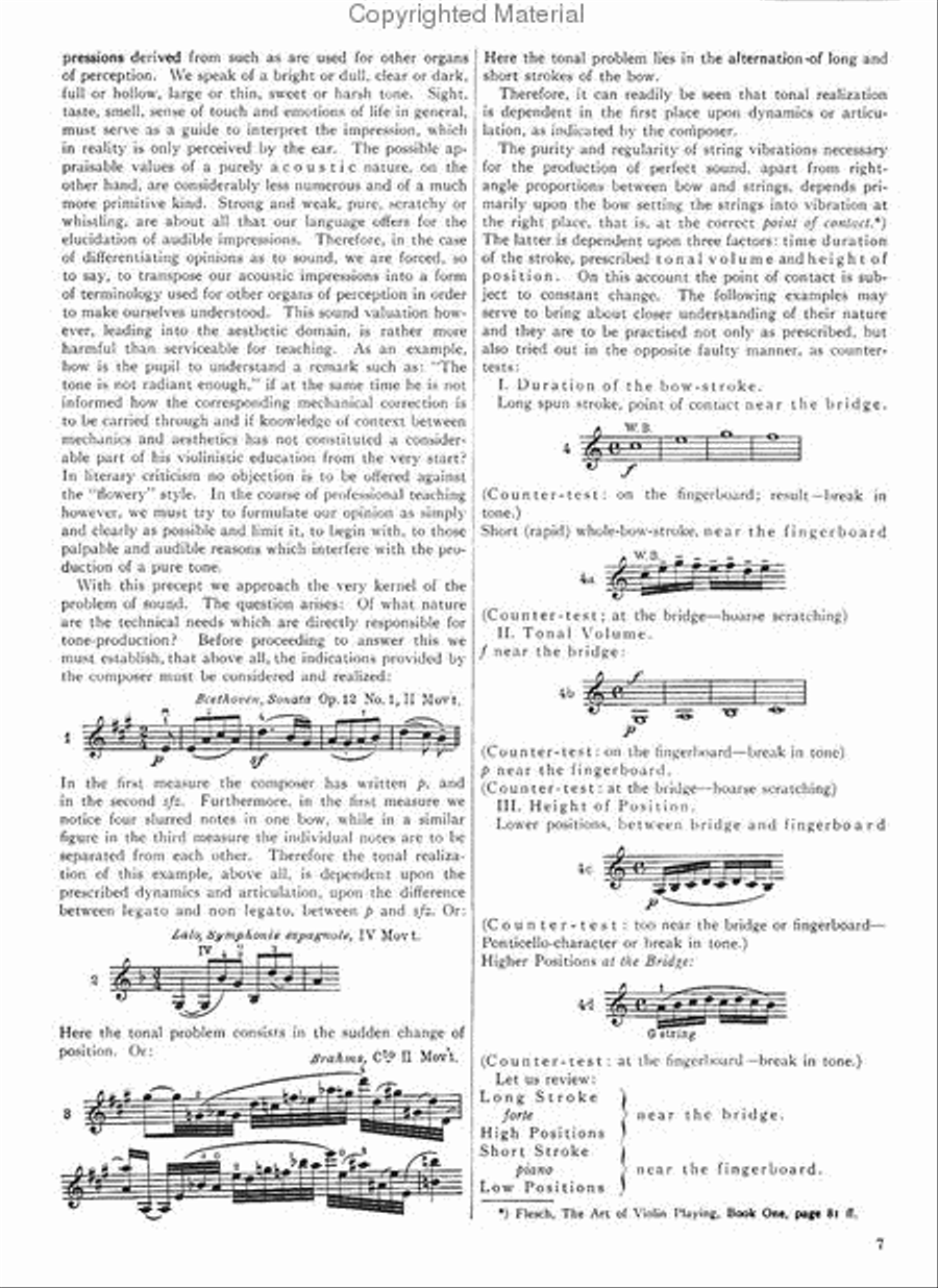 Problems of Tone Production in Violin Playing Violin scores gallery preview page 2