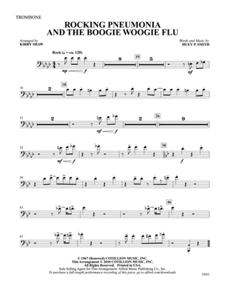 Rocking Pneumonia and the Boogie Woogie Flu: 1st Trombone