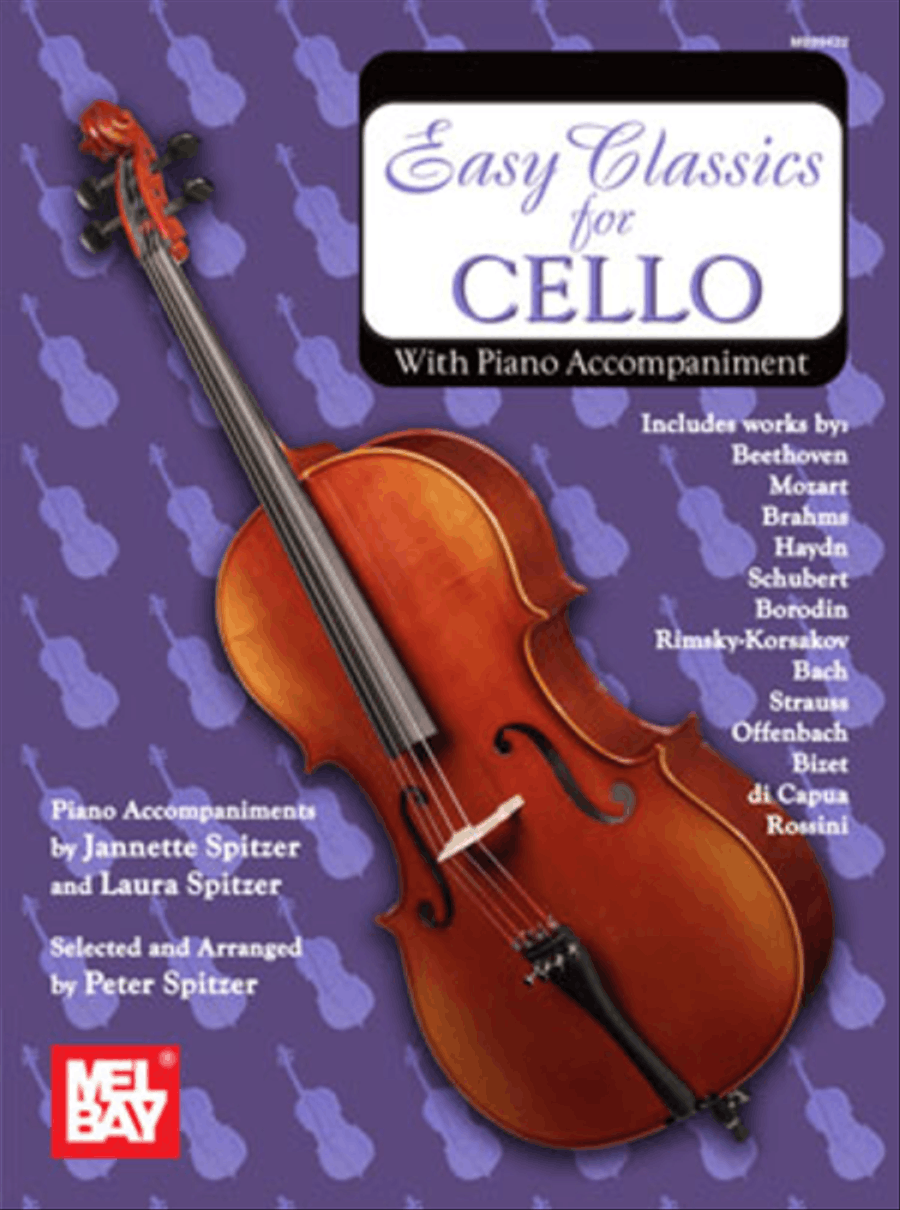 Easy Classics for Cello Cello scores gallery preview page 1