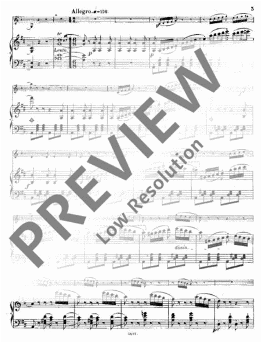 Fantaisie A Clarinet scores gallery preview page 6