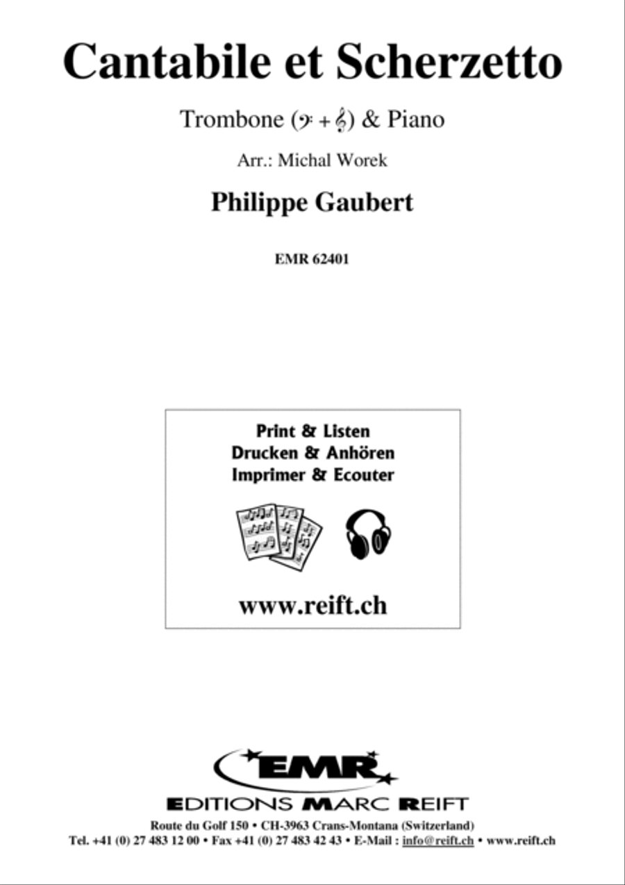 Cantabile et Scherzetto Piano Accompaniment scores gallery preview page 2