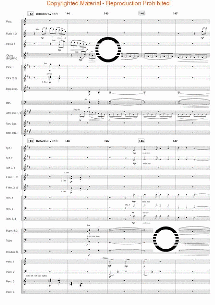 The Eagle's Flight Concert Band scores gallery preview page 29