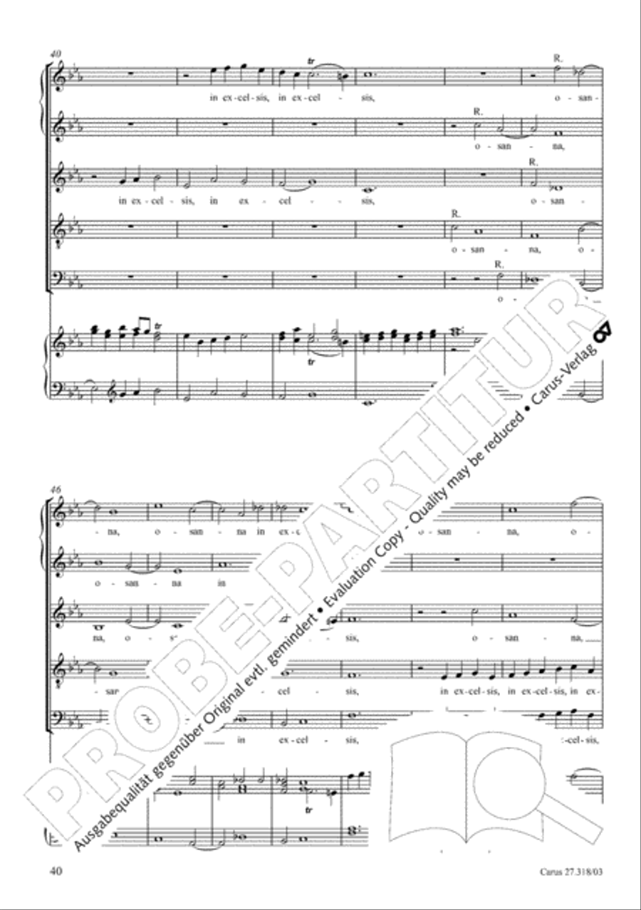 Requiem in F minor SSATB scores gallery preview page 41