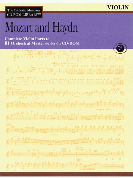 Mozart and Haydn - Volume VI (Violin)