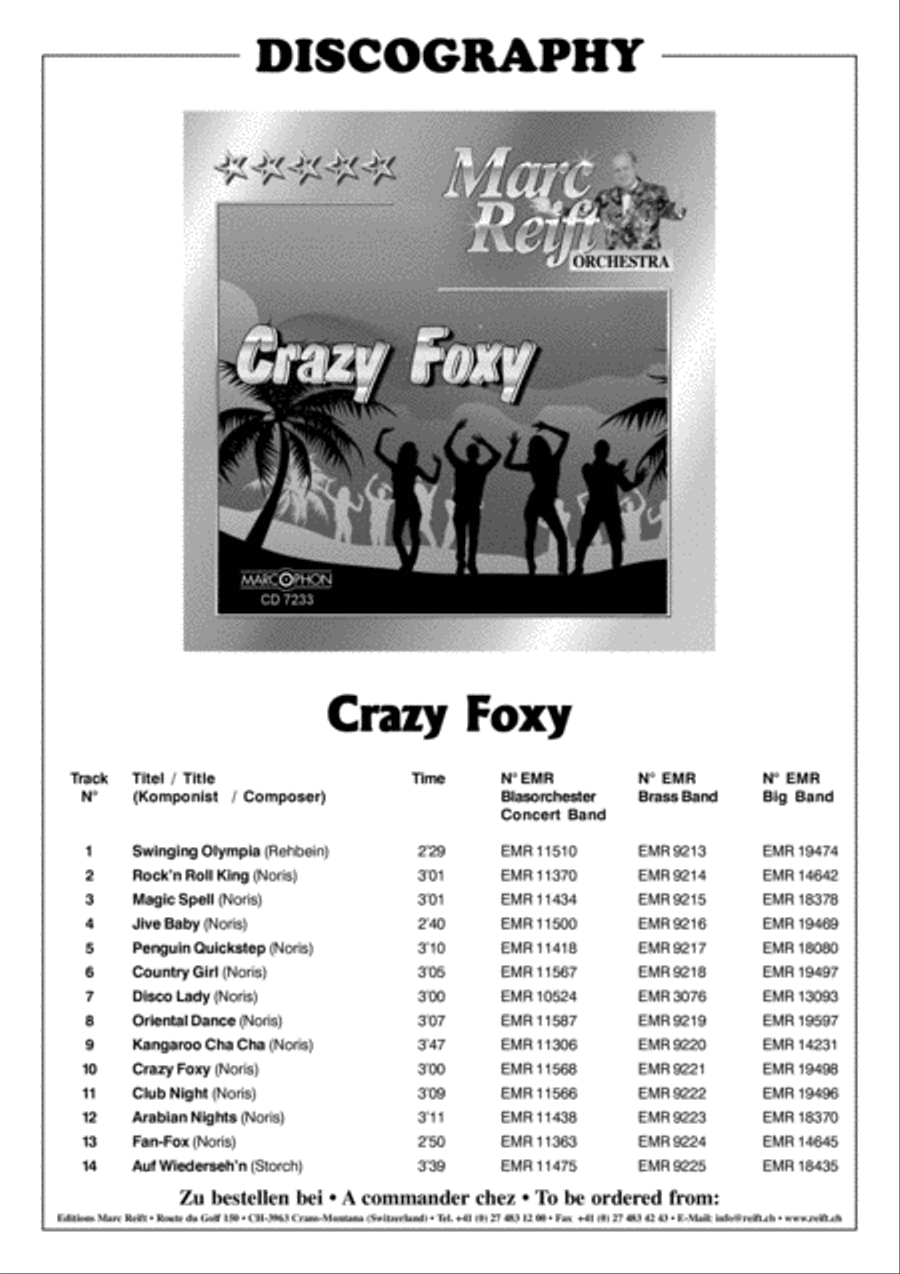 Disco Lady Concert Band scores gallery preview page 3