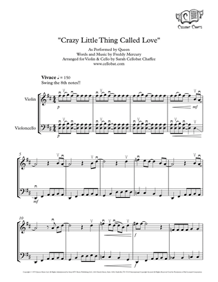 Book cover for Crazy Little Thing Called Love