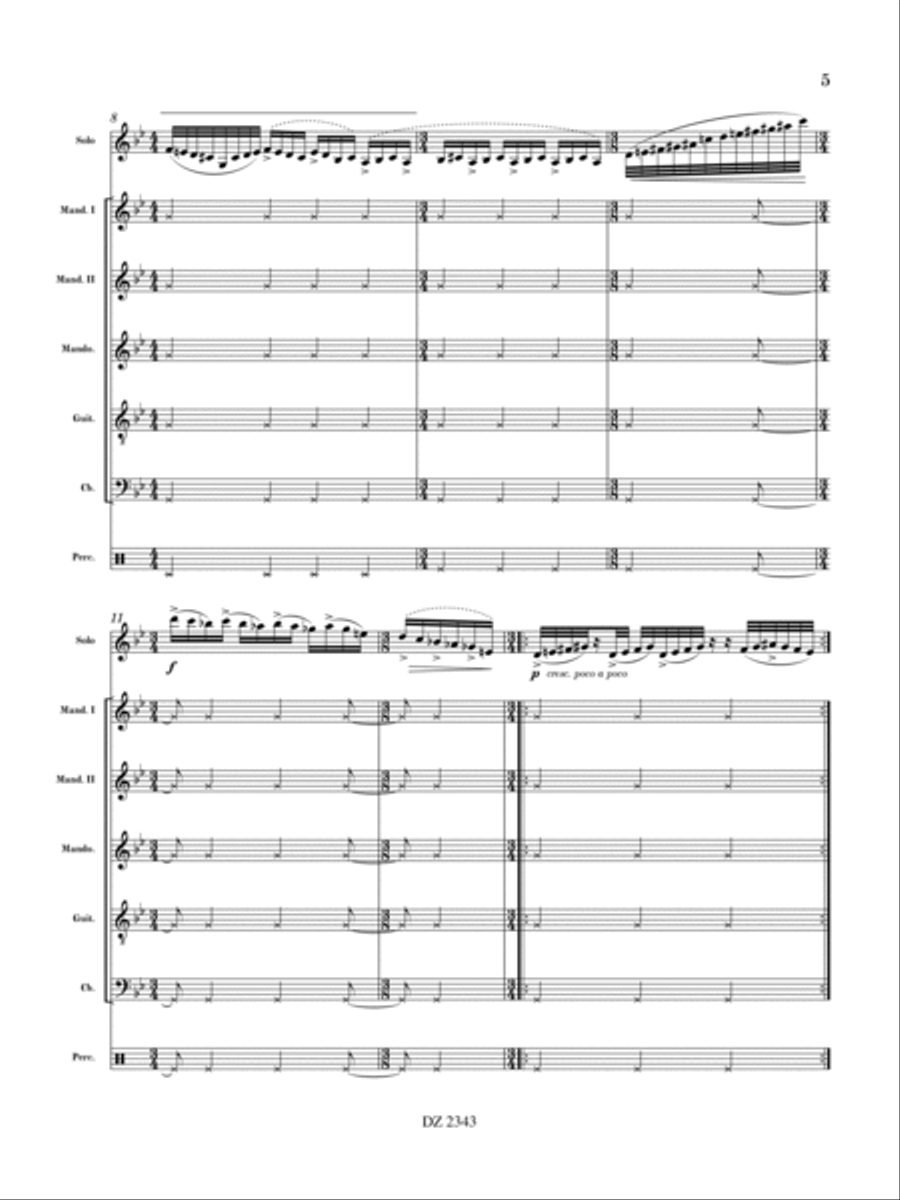 Massalia Concerto Massalia Concerto Orchestra scores gallery preview page 5