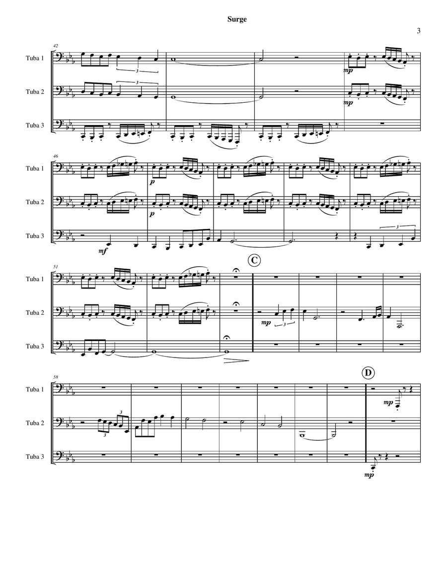Surge Brass Ensemble scores gallery preview page 3