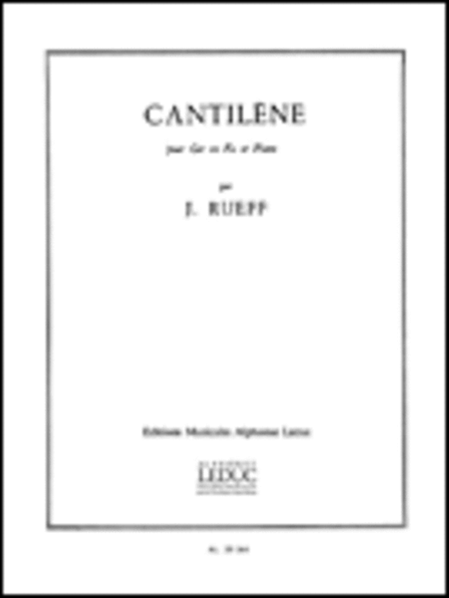 Cantilene (horn & Piano) Horn scores gallery preview page 1