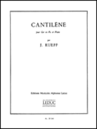 Book cover for Cantilene (horn & Piano)