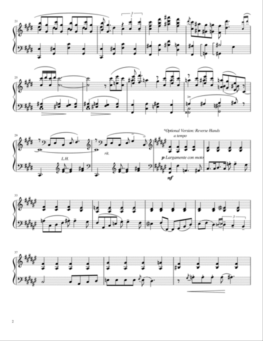 George Gershwin - 3 Preludes - No.2 Andante con moto e poco rubato - For Piano Solo Original George Gershwin - 3 Preludes - No.2 Andante con moto e poco rubato - For Piano Solo Original Piano Solo scores gallery preview page 2