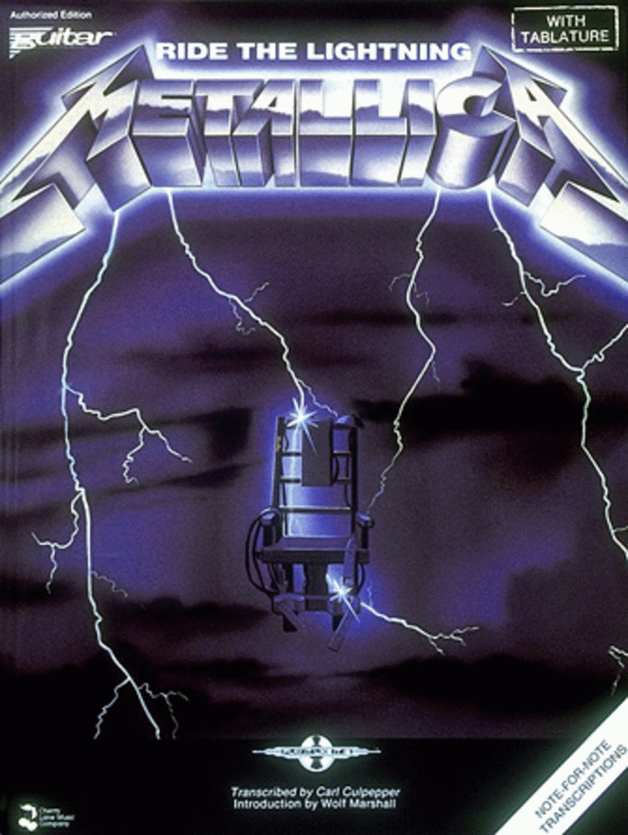 Metallica – Ride the Lightning Electric Guitar scores gallery preview page 1