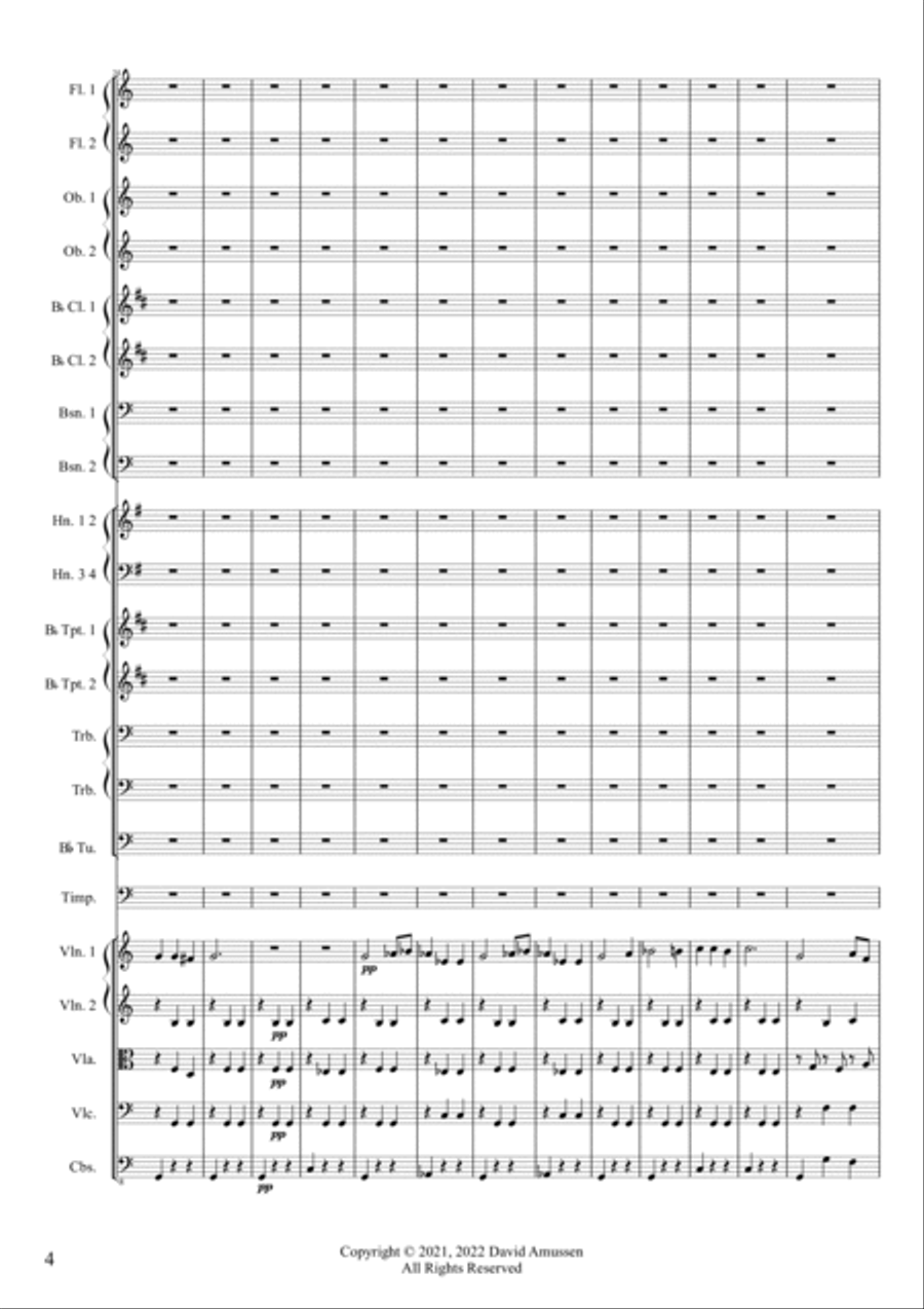 Rhapsody Rhapsody Full Orchestra scores gallery preview page 4