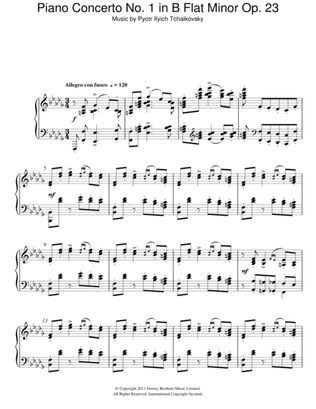 Piano Concerto No. 1 in B Flat Minor Op. 23