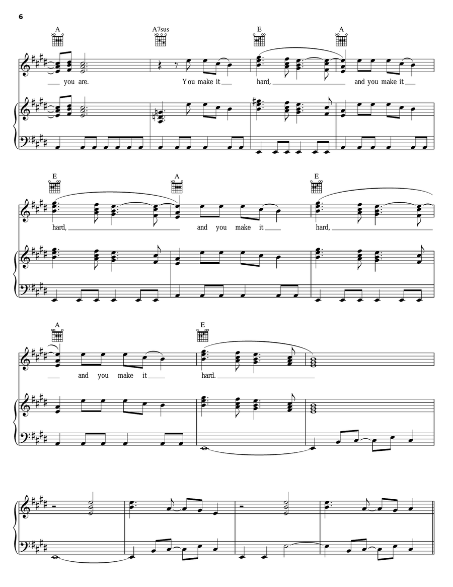 Suite: Judy Blue Eyes Suite: Judy Blue Eyes Piano, Vocal, Guitar scores gallery preview page 6