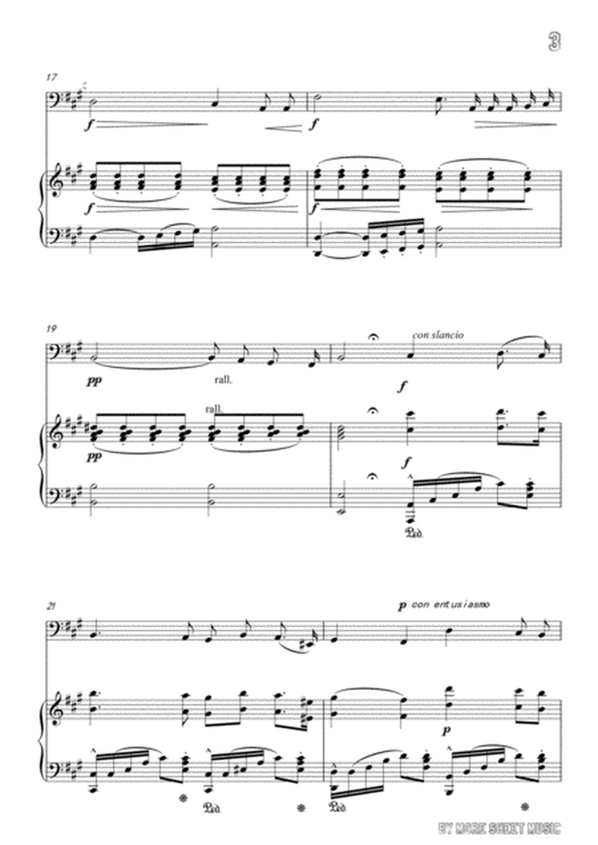 Gastoldoni-Musica proibita,for Cello and Piano