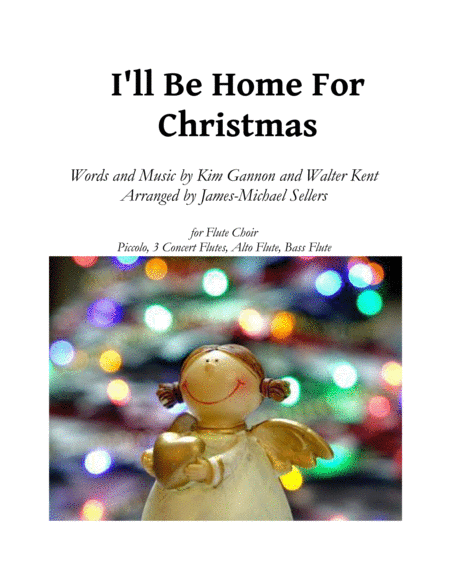I'll Be Home For Christmas by Rascal Flatts Flute Choir - Digital Sheet Music