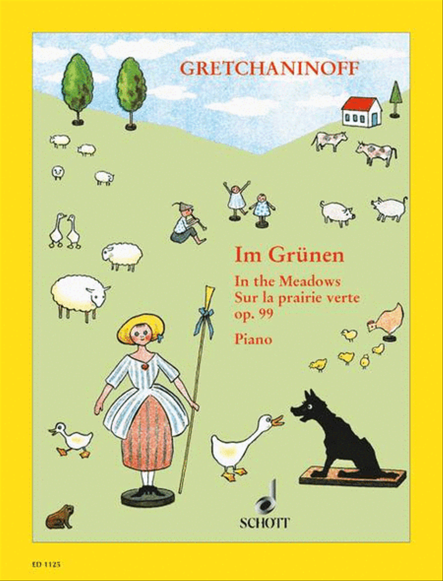 In the Meadows, Op. 99 In the Meadows, Op. 99 Piano scores gallery preview page 1