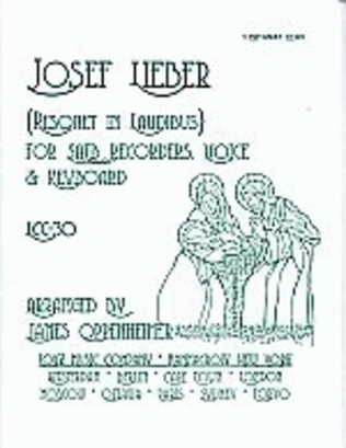 Joseph Lieber (Resonet in laudibus)