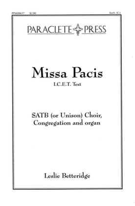 Book cover for Missa Pacis (Mass of Peace)