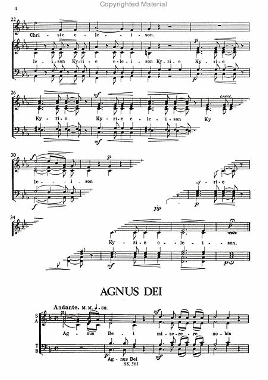 Andliga sanger - Orgelpartitur Divisi scores gallery preview page 4