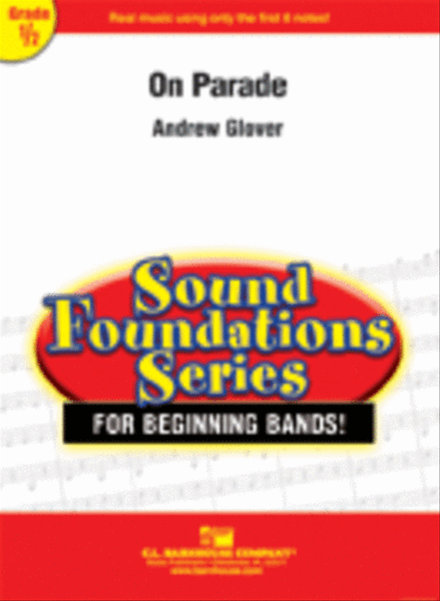 On Parade Concert Band scores gallery preview page 1
