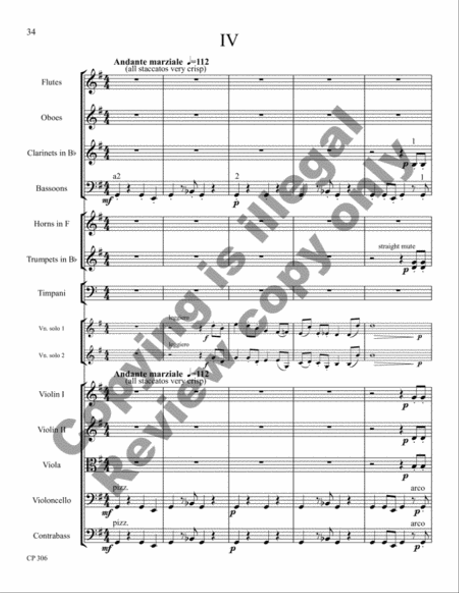 Little Suite Full Orchestra scores gallery preview page 114