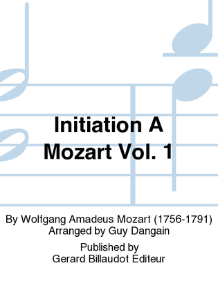Initiation A Mozart Vol. 1