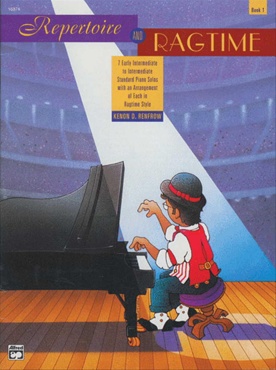 Repertoire and Ragtime, Book 1 Piano Solo scores gallery preview page 1