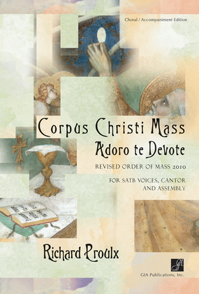 Corpus Christi Mass - Choral / Accompaniment edition